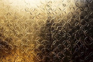 金色几何花纹金属质感背景