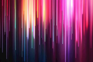 炫彩流光渐变抽象背景图