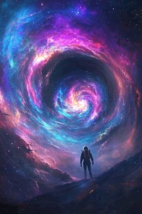 梦幻星际下的孤独宇航员