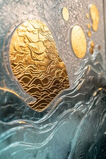 金波玉澜艺术玻璃装饰