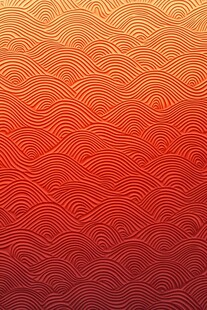 渐变红色海浪纹理背景