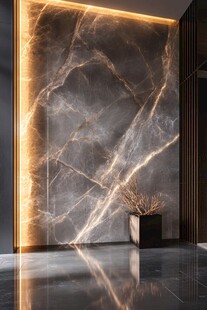 现代大理石墙面装饰设计