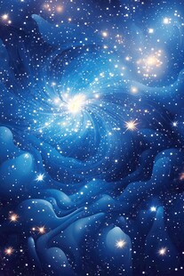 梦幻星空宇宙奇幻美景