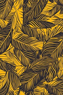 热带羽毛图案背景设计