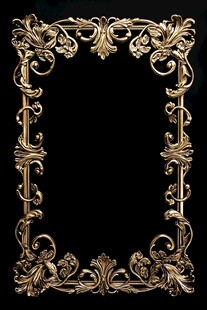 金色华丽复古装饰艺术边框