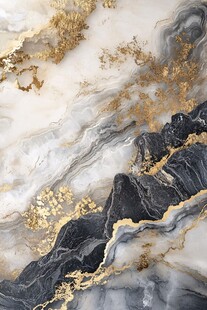 金墨山水大理石纹理图案