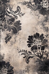 复古花卉纹理背景图案