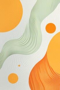 渐变几何抽象艺术背景图