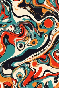 抽象流体艺术图案背景