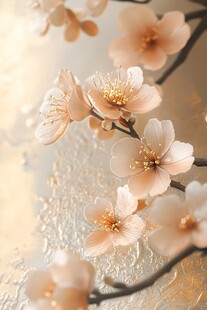 春日粉樱绽放唯美画面