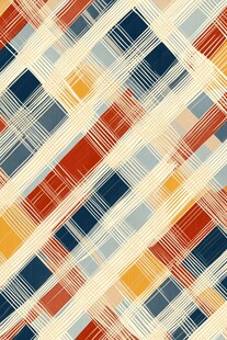 多彩格纹图案纹理设计