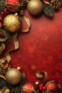 圣诞装饰营造节日氛围