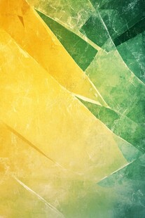 黄绿渐变几何抽象背景图
