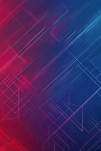 炫彩几何线条渐变背景图