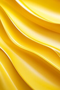 黄色波纹质感背景图案
