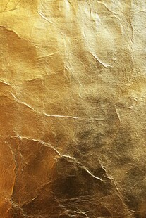 金色褶皱纹理背景图