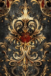 欧式奢华复古花纹图案