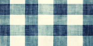 蓝白格子布纹纹理图案