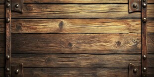 复古木板配金属扣件纹理