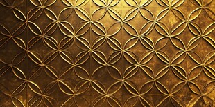 金色几何花纹背景图案
