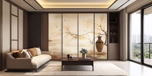 中式雅致客厅空间展示