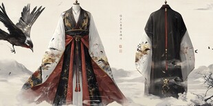 古风汉服展示 尽显东方韵味