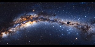 壮丽宇宙星系景观