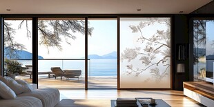 海景房现代客厅优雅景致