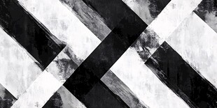 黑白交错几何纹理图案