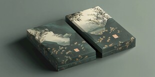 中式古风图案精美包装盒