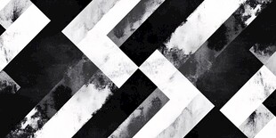 黑白几何水墨风图案纹理