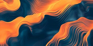 梦幻流体渐变抽象艺术背景