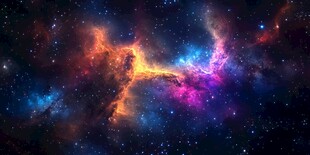 梦幻星云宇宙绚丽景象