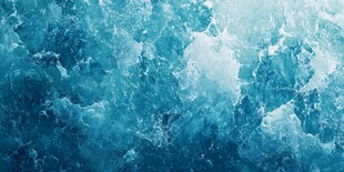 蓝色汹涌海浪抽象背景图