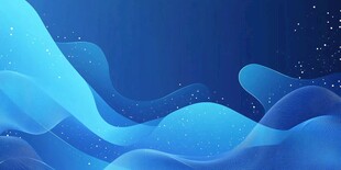 梦幻蓝色流动渐变背景图