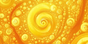 金色旋涡梦幻纹理背景图