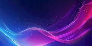 梦幻炫彩流动光效背景图