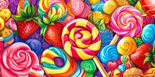 缤纷多彩糖果大集合