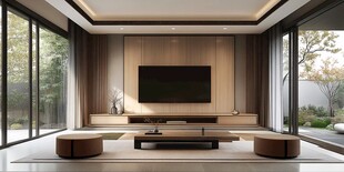 现代简约风客厅优雅空间