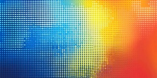 炫彩半调图案背景纹理