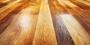 光亮实木地板纹理特写