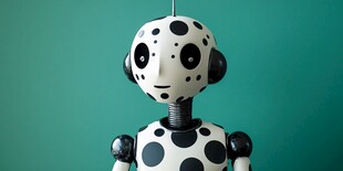 斑点机器人特写