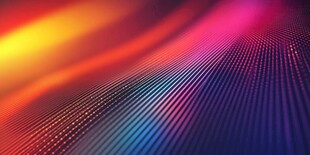 炫彩波纹抽象背景图案