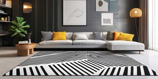 现代简约风客厅沙发一角