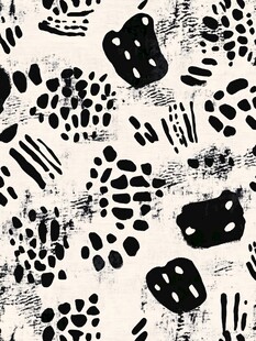 黑白抽象笔触图案纹理