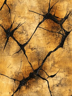 干裂的大地纹理背景图