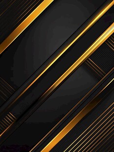 黑金线条酷炫背景图