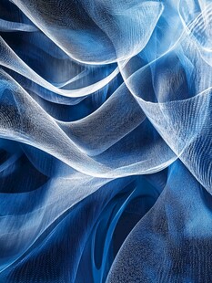 梦幻蓝色线条抽象纹理