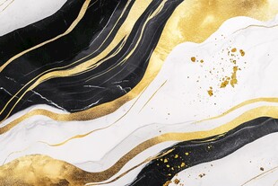 黑金大理石纹理艺术图案