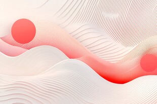 渐变波纹抽象背景图